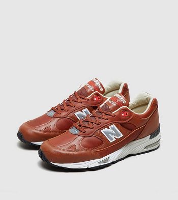 Botasky New Balance 991 - Made in England 991 - Made in England - Panske Topanky Hnede | YNW-764931